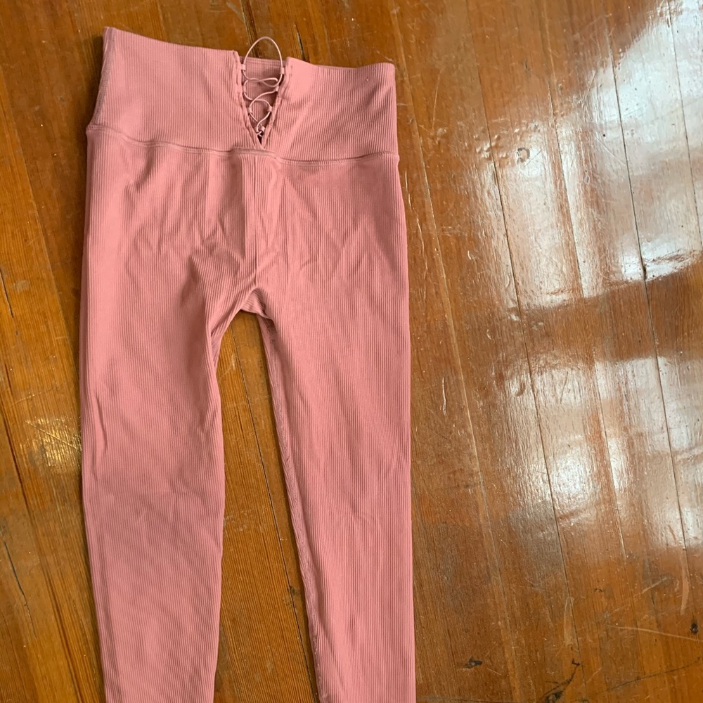 Fabletics lace back leggings